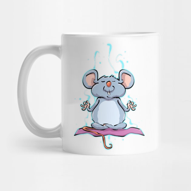 Yoga Spiritual Mouse Pet Owners by PhantomDesign